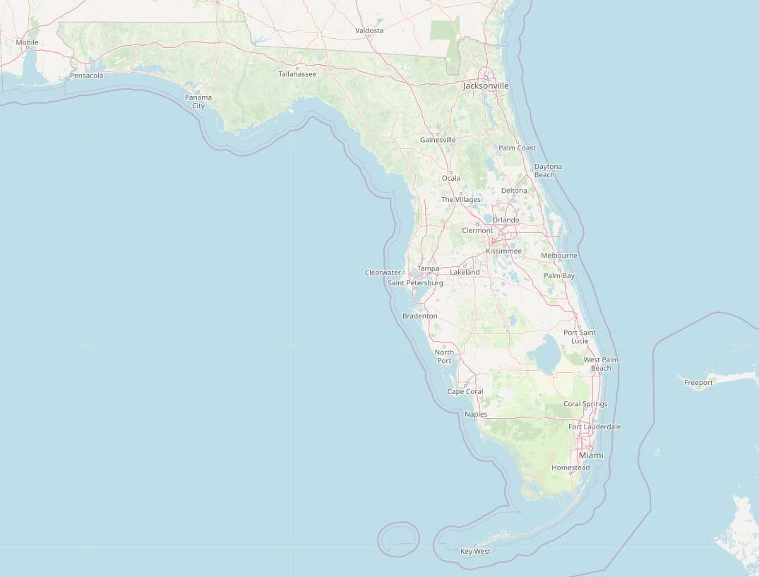 map of Florida